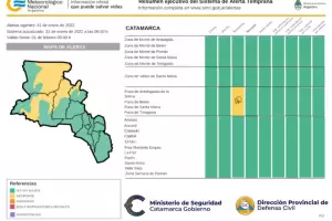 Alerta amarilla por tormentas para el oeste provincial
