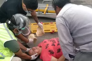 Capital: una mujer result lesionada tras sufrir un siniestro vial