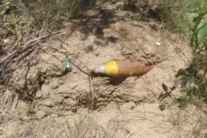 Un hombre encontr el proyectil de un mortero en inmediaciones al Estadio Bicentenario