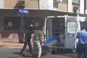 Falleci� el hombre que se prendi� fuego ayer en pleno centro