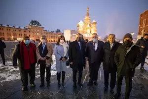 Ral Jalil acompaa al Presidente en Rusia y avanzan las gestiones para inversiones y exportaciones