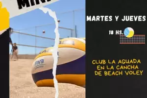 Beach v�ley en La Aguada