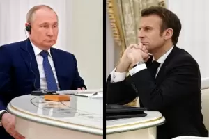 Emmanuel Macron y Vladimir Putin mantuvieron una reunin para buscar solucin al conflicto entre Rusia y Ucrania