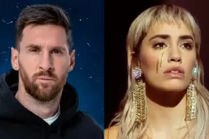 Lionel Messi dej de seguir a Lali Espsito despus de que ella le pidiera perdn por un video