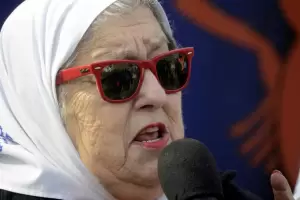 Por qu la TV Pblica retir el crespn negro por Hebe de Bonafini durante la transmisin de los partidos