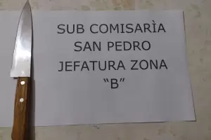 Atac con un cuchillo a su sobrino adolescente en medio de una trifulca familiar