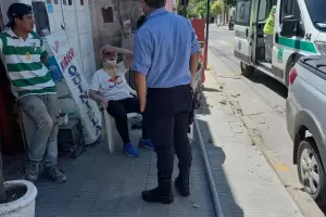 Mujer herida en accidente de trabajo