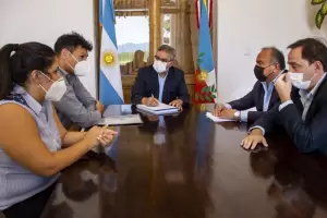 Jalil recibi al intendente de Andalgal para analizar obras