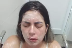 La persigui� y roci� con gas pimienta porque le "toc�" el espejo del auto