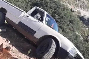 Perdi el control y desbarranc en la Ruta N42