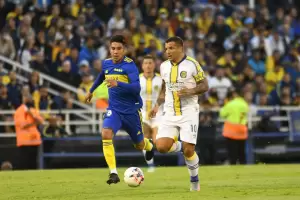 Boca Juniors le gan a Rosario Central 2 a 0 en la cancha de Vlez