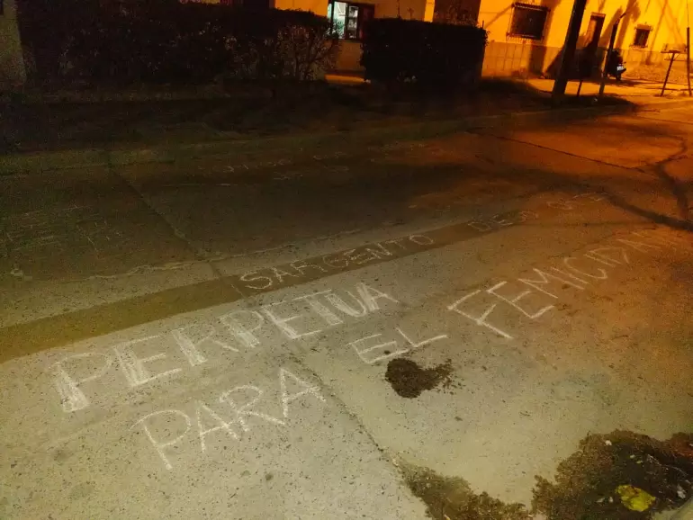 Manifestacin por Cinthia Aranda