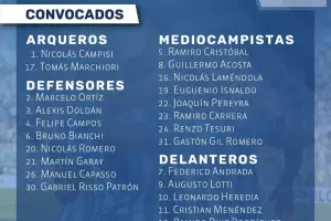 Nico Romero, entre los concentrados de Atltico para visitar a Unin