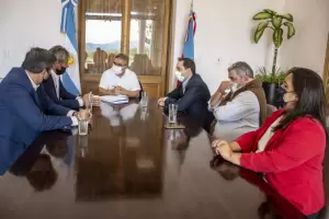 El Gobernador recibi a importante fideicomiso productivo