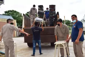 Comenz� el traslado del ISTI al nuevo Centro de Educaci�n T�cnico Profesional