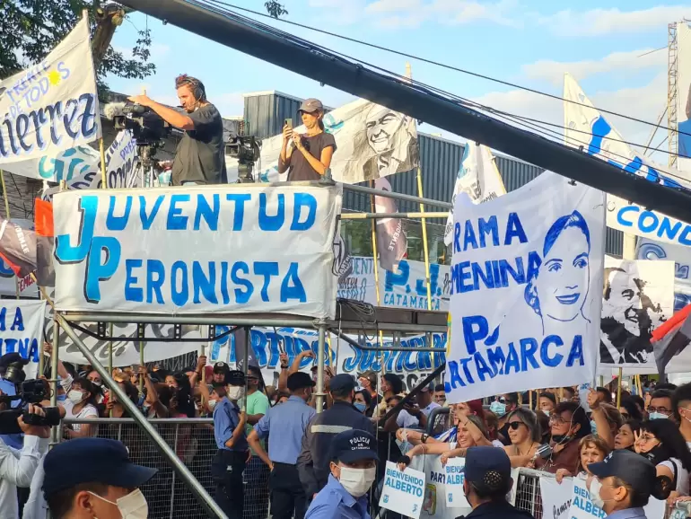 Acto poltico en conmemoracin del 76