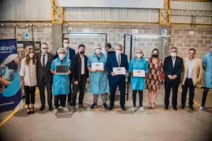 El Presidente Fernndez recorri El Pantanillo y anunci ms inversiones para el sector industrial