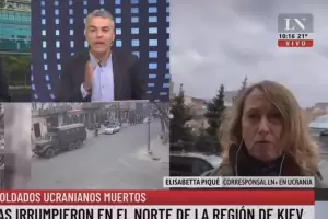 La reaccin de una corresponsal argentina cuando le explicaron cmo cuidarse del bombardeo