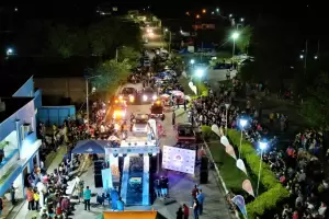 Imponente lanzamiento del Rally de Los Altos