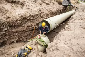 Acueducto Norte: 30% de avance en una obra que ser histrica