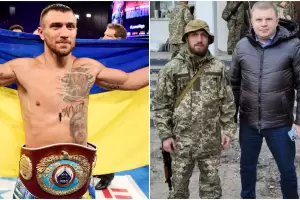 El campen del mundo Vasyl Lomachenko se uni al ejrcito de Ucrania para la guerra contra Rusia