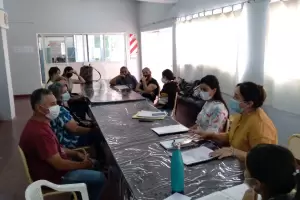 Reunin del Centro Teraputico con padres de los usuarios