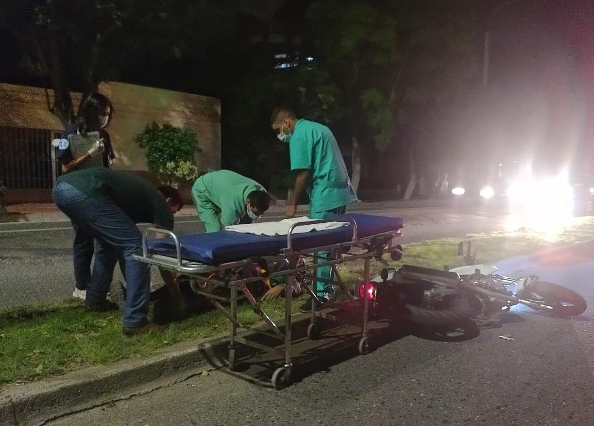 Un motociclista terminó en el hospital por un siniestro vial - La Unión ...