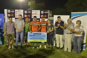 Entrega de premios en la Liga Chacarera
