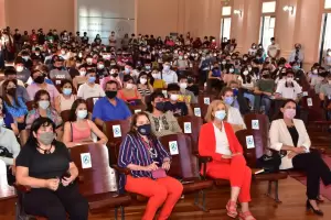 La Facultad de Ciencias Exactas y Naturales recibi a los ingresantes 2022