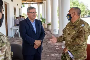 El Gobierno recibi al Jefe de la Delegacin Catamarca del Ejrcito Argentino