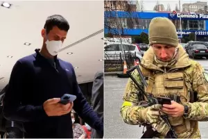 El gesto de Novak Djokovic con Sergiy Stakhovsky, el extenista ucraniano que ahora combate en Kiev