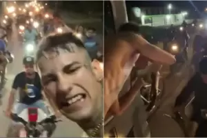 Descontrol de L- Gante en Aatuya: accidente y plata regalada