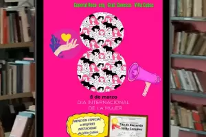 Actividades de la biblioteca Unin y Progreso por el Da de la Mujer