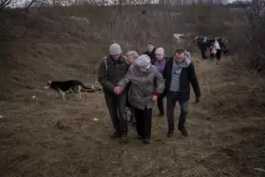 Tras el ataque ruso que dej 21 civiles muertos, comenz la evacuacin en Sumy