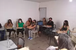 Educacin Superior se reuni con docentes y alumnos del IES de Pomn