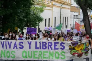 Ni Una Menos Catamarca, reclam por los femicidios y  rechaz el acuerdo con el FMI