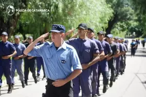 Finaliz� el per�odo de adaptaci�n para los aspirantes de la escuela de Cadetes
