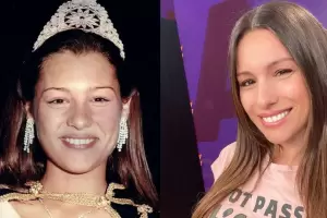 Una cuenta de fans de Pampita viraliz las fotos de su coronacin como Reina Nacional de los Estudiantes en Jujuy