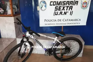 La polica recuper una bicicleta que haba sido robada