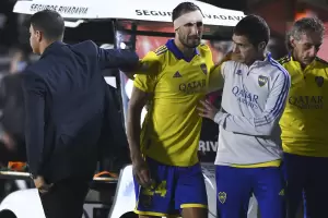 Cali Izquierdoz tendra una fractura en el pie y se perdera el Superclsico