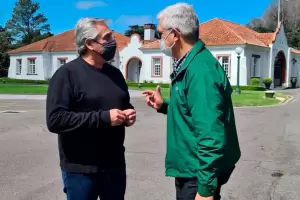 Fernndez se rene con Julin Domnguez por la suba de las retenciones al campo