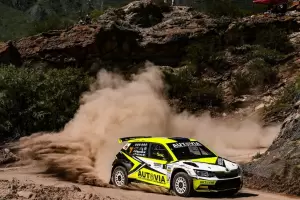 D� Agostini termin� con podio en el Rally Argentino en La Rioja