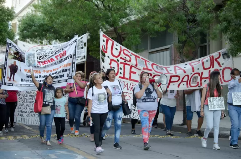 Marcha por Diego Pachao a diez aos de su muerte