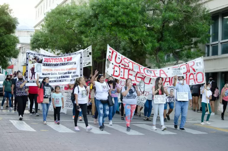 Marcha por Diego Pachao a diez aos de su muerte