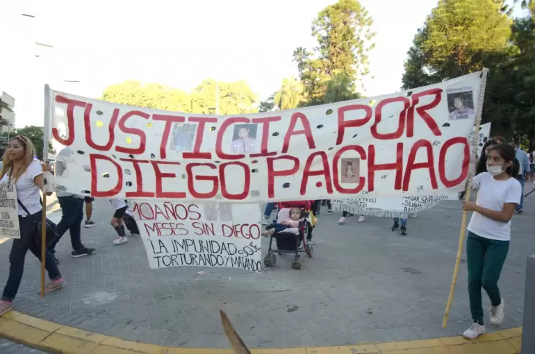 Marcha por Diego Pachao a diez aos de su muerte