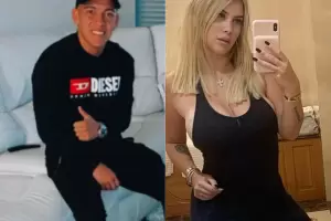 Se filtraron supuestos mensajes que Esequiel Barco le habra enviado a Wanda Nara: "Tan perfecta"