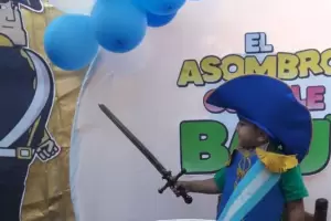 Papi, quiero ser San Martn: festej sus 3 aos con una temtica inspirada en su prcer favorito