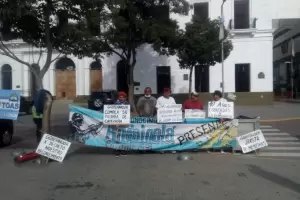 Exveteranos de Malvinas se manifestaron en reclamo de una pensi�n