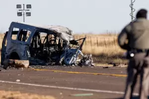 Un nene de 13 aos manejaba una camioneta, choc y murieron 9 personas