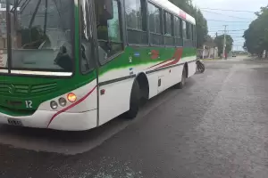 Menor apedre un colectivo y su madre lo entreg a la policia